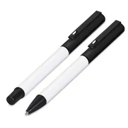 Altitude Stanza Ball Pen & Rollerball Set Black